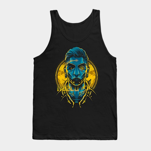 Cyberpunk Boy Tank Top by BlackoutBrother